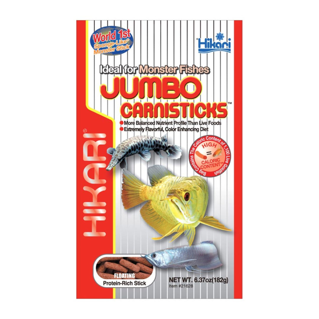 Hikari USA Jumbo CarniSticks® Floating Fish Food