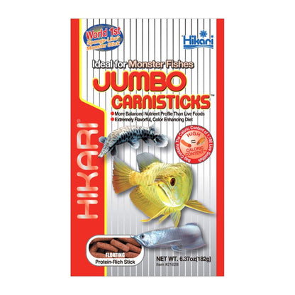 Hikari USA Jumbo CarniSticks® Floating Fish Food