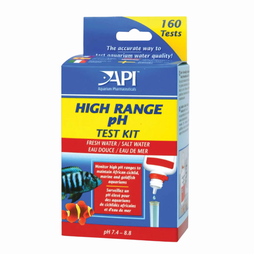 API High Range pH Test Kit for Freshwater and Saltwater Aquarium