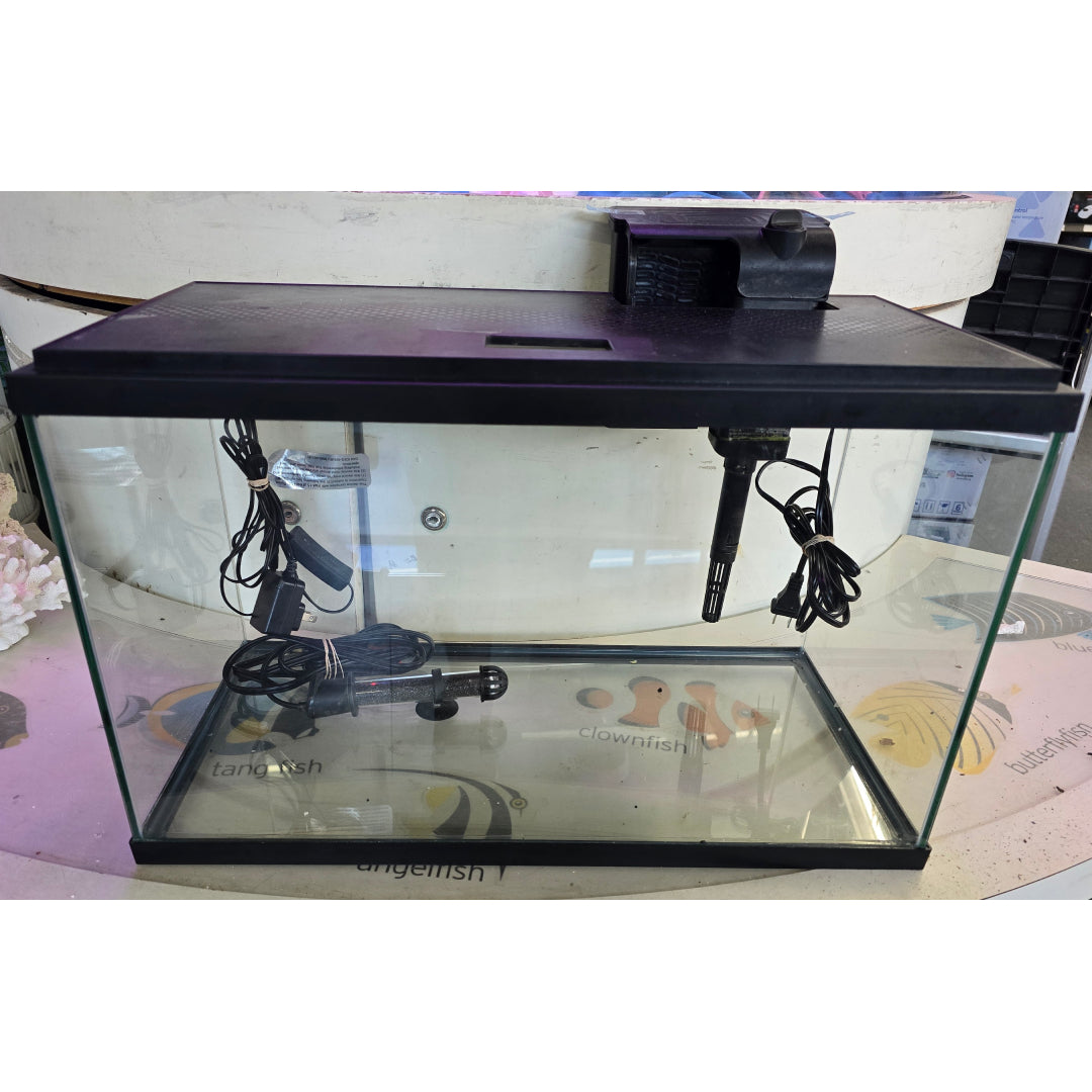 Used - Aqua Culture - 10Gallon + Heater