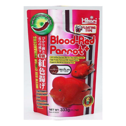 Hikari Blood-Red Parrot+ Fish Food