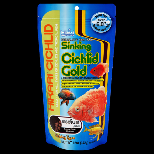 Hikari Cichlid Gold Pellets Fish Food