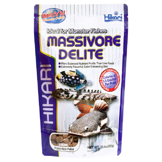 Hikari Massivore Delite Carnivore Pellets Fish Food
