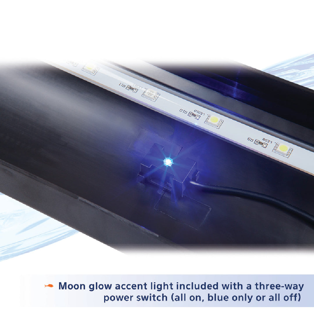 Aqueon LED Light Deluxe Full Aquarium Hoods