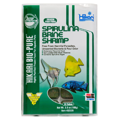 Hikari Frozen Food Spirulina Brine Shrimp
