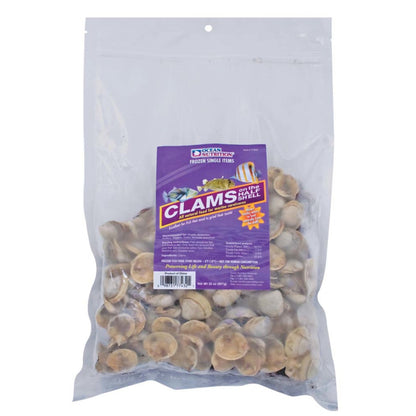 Ocean Nutrition Frozen Food Clams on the Half Shell
