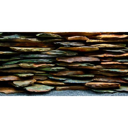 Seaview Double Sided Background Aquawild & Slateways
