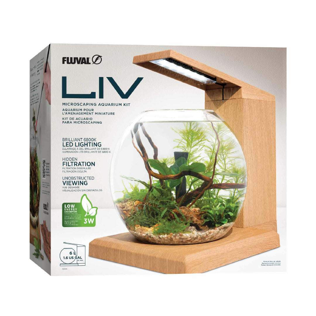 Fluval LIV 6.7 Microscaping Aquarium Kit