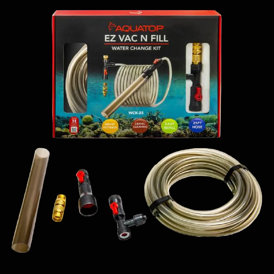 Aquatop EZ Vac-N-Fill Water Change Kit With Brass Fittings