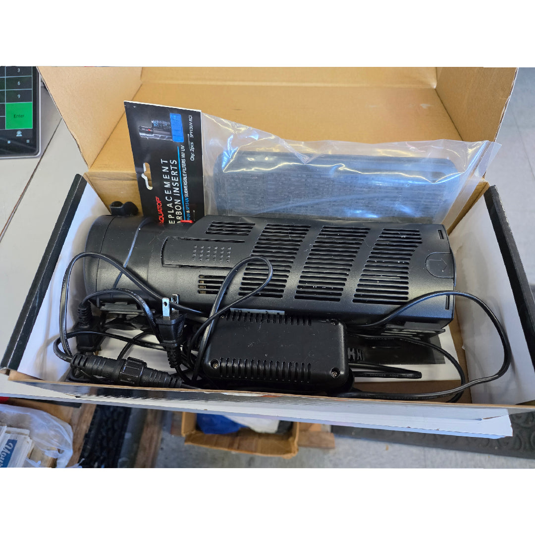 Used - Aquatop SP13-UV 395 GPH Internal Filter with 13W UV Sterilizer