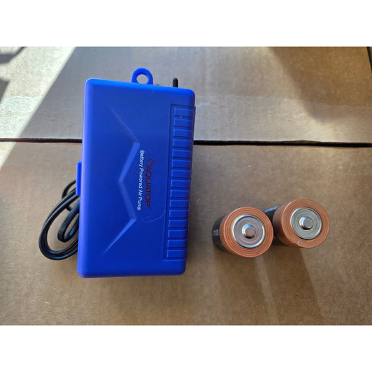 Used - Aquatop BREZA Battery Powered Aquarium Air Pump with AC Power Failure Sensor - With Batteries