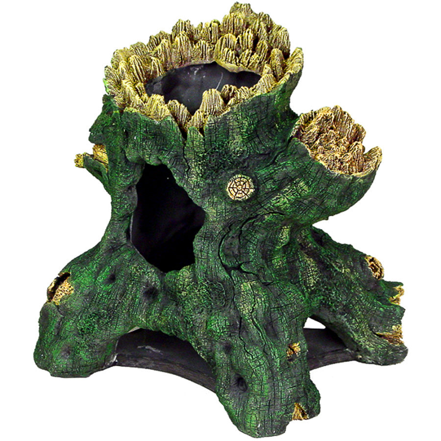 Blue Ribbon Pet Products Exotic Environments Hollow Tree Stump Aquarium Ornament