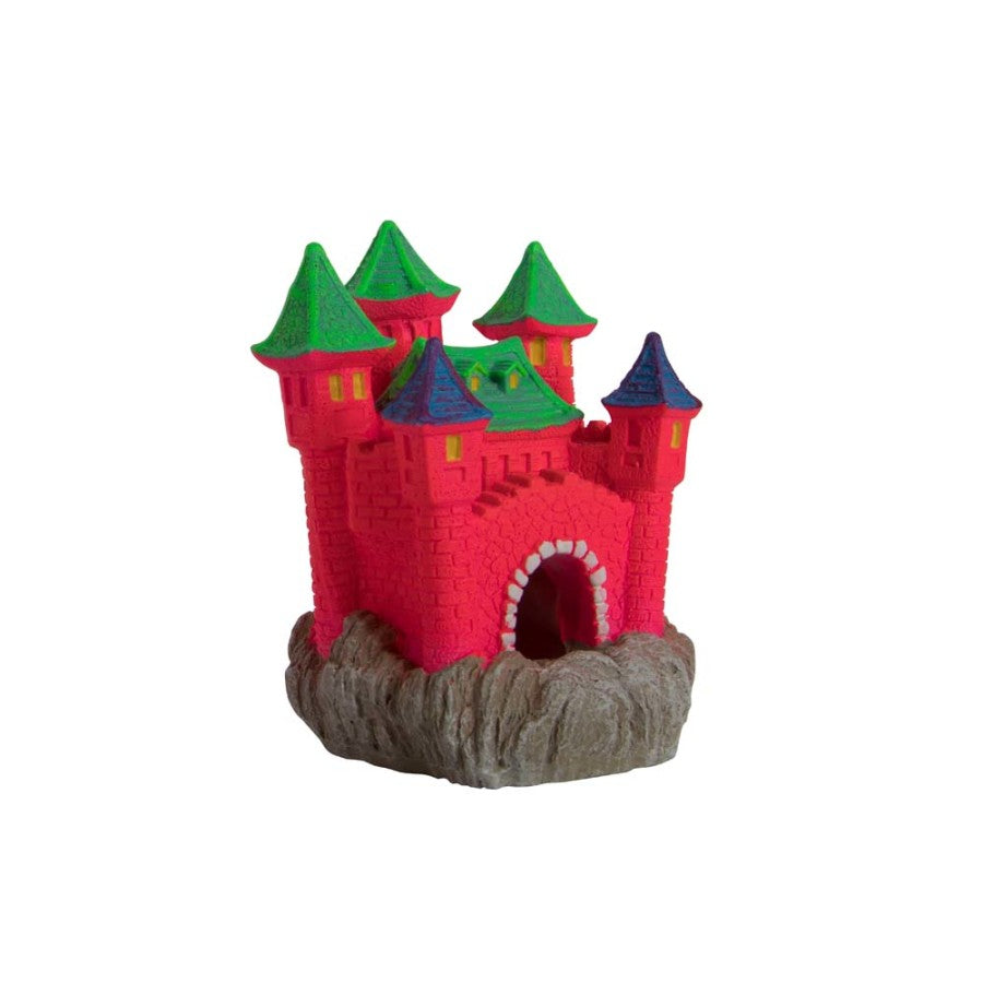 GloFish Aquarium Castle Ornament