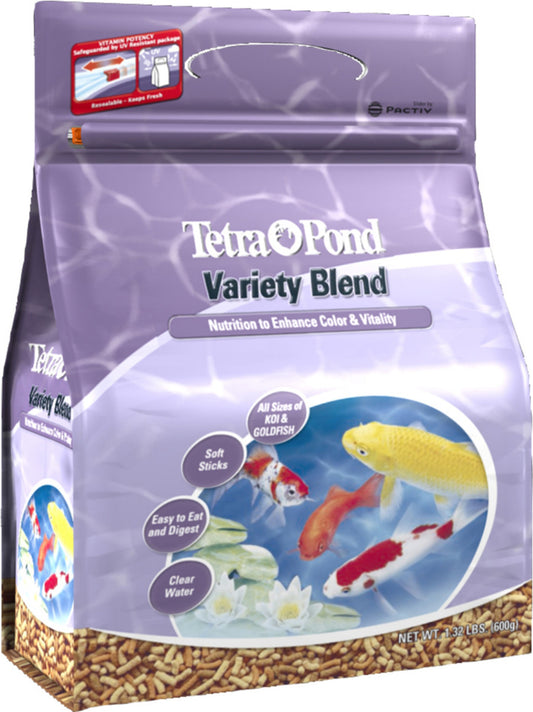 Tetra Color Enhancing Variety Blend Food for Koi